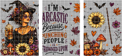 16oz Halloween-J  2393